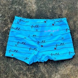 Feed Me Fight Me athletic shorts